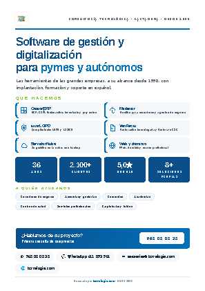 Tarjeta digital - Modelo moderna