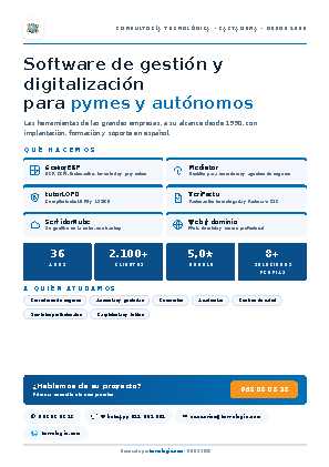 Tarjeta digital - Modelo corporativo