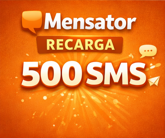 Mensator Recarga 500 SMS