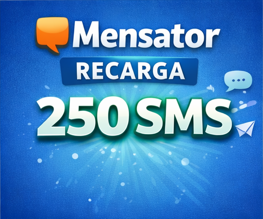 Mensator Recarga 250 SMS