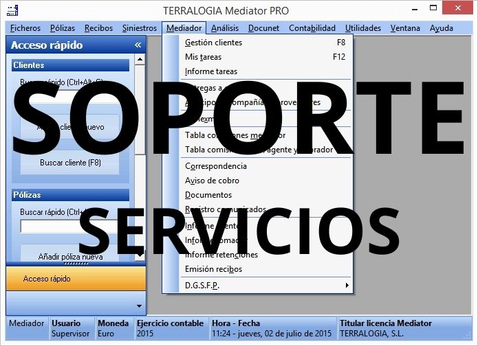 Mediator Soporte