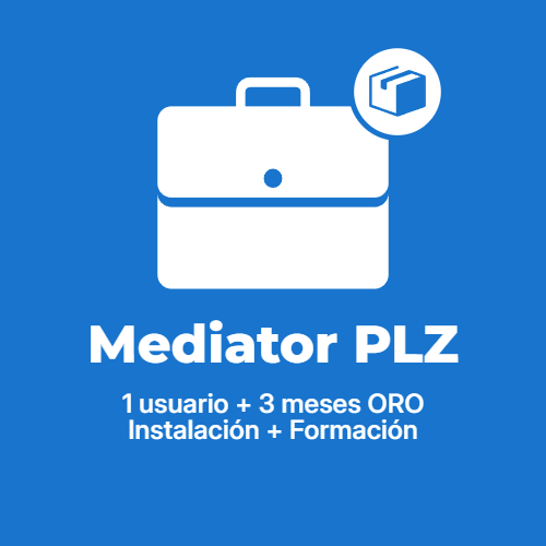 Software Mediator PLZ 1 usuario 3 meses Oro Instalación Formación