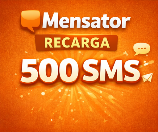 Mensator Recarga 500 SMS
