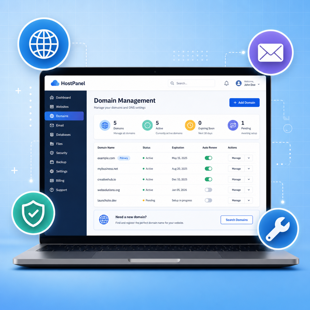 Casos prácticos de Web y Dominios
